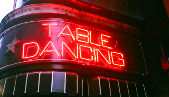 Table Dancing Soho